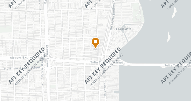 Map showing L'Atelier de Joël Robuchon Miami