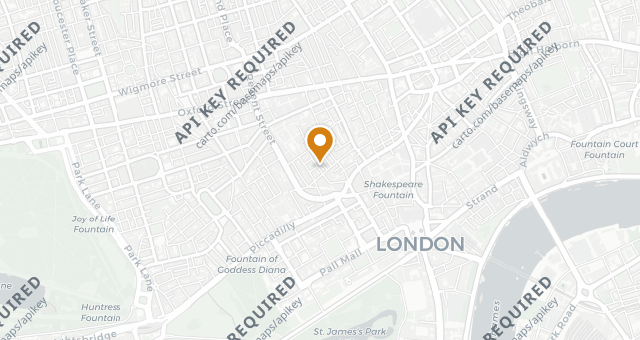 Map showing Bancone Golden Square