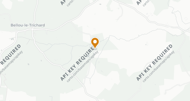 Map showing La Planque en Perche