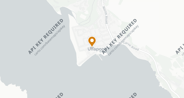 Map showing The Seafood Shack