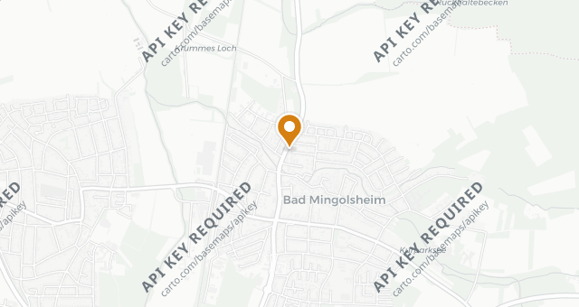Map showing Das Erck - Gaststube &amp; Restaurant