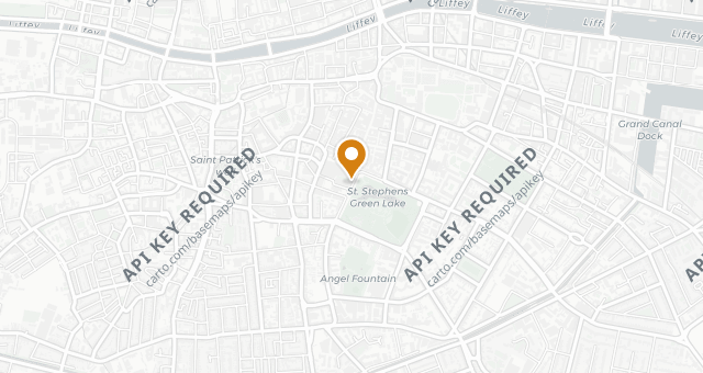 Map showing Glovers Alley