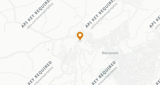 Map showing Casa Bertini