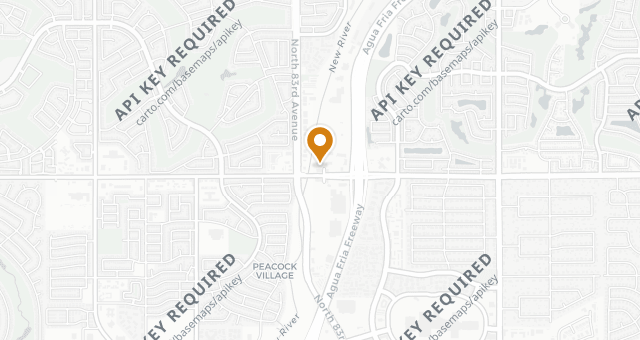 Map showing Arrowhead Grill