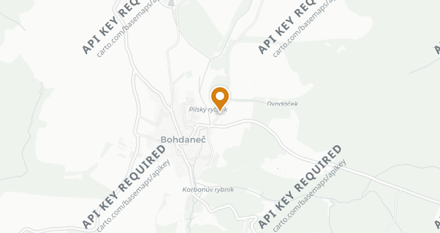 Map showing Restaurace a Hotel Agnes