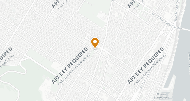 Map showing Restaurant de l'ITHQ