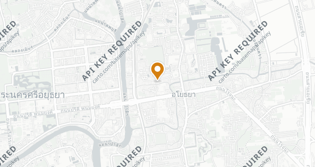 Map showing Nai Khlong Boat Noodles