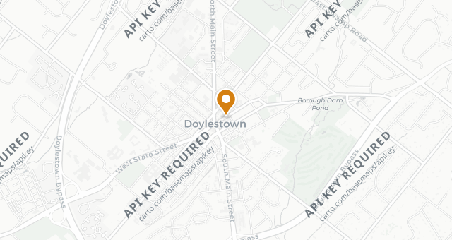 Map showing Frost Lounge