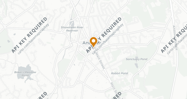 Map showing La Fina Restaurant