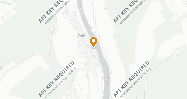 Map showing Heim's Restaurant