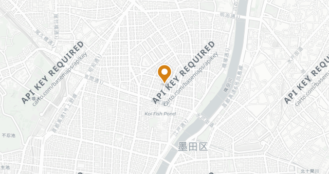 Map showing HOMMAGE