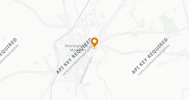 Map showing Da Nando