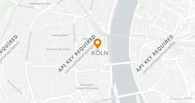 Map showing PULS - Restaurant &amp; Bar