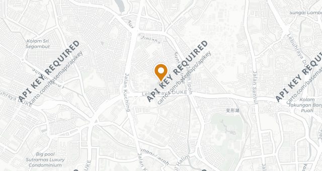 Map showing Potager