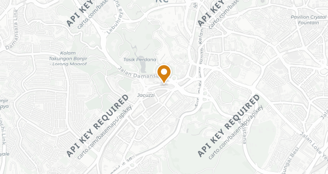 Map showing Sushi Taka