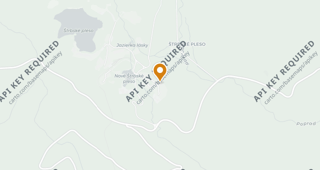 Map showing Wellness Hotel Borovica, Hotelová Reštaurácia