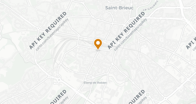 Map showing Ô Saveurs