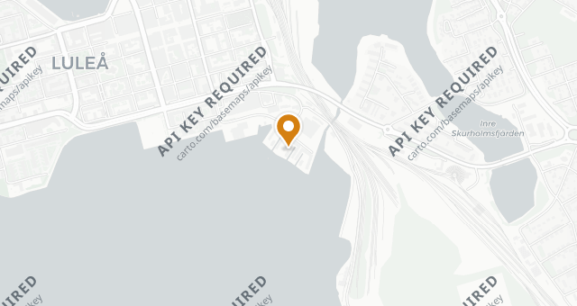 Map showing A. Ts Restaurang