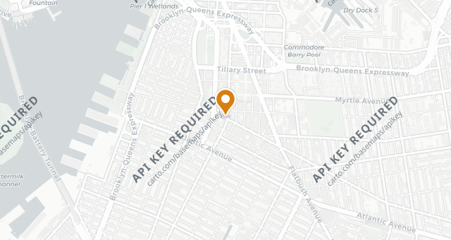 Map showing Gage & Tollner