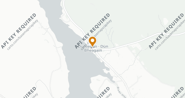 Map showing The Dunvegan