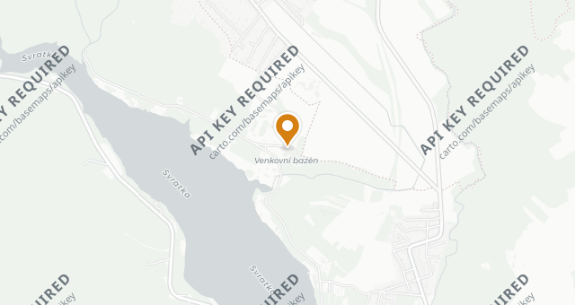 Map showing Restaurace Maximus Resort