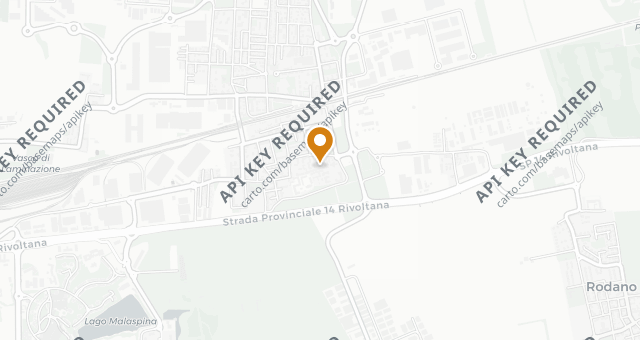 Map showing Antico Albergo
