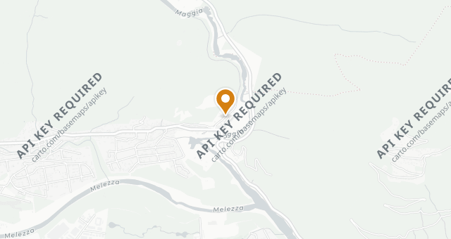 Map showing Albergo Ristorante della Stazione