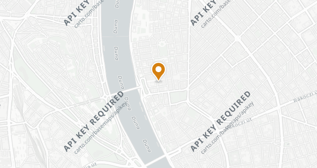 Map showing Retek Bisztró