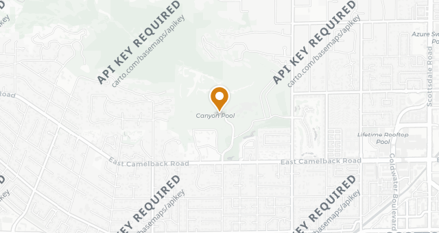 Map showing J&G Steakhouse