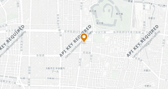 Map showing Sushi Sanshin