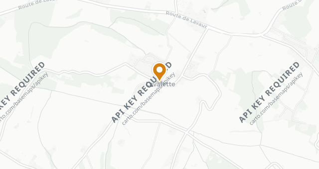 Map showing Auberge de la Forge