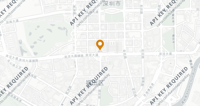 Map showing Xinrongji