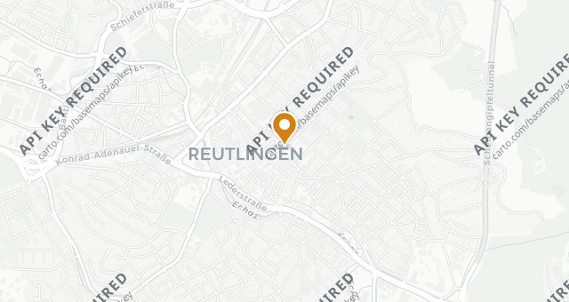 Map showing Restaurant Rebstöckle