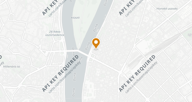 Map showing BABKA Budapest