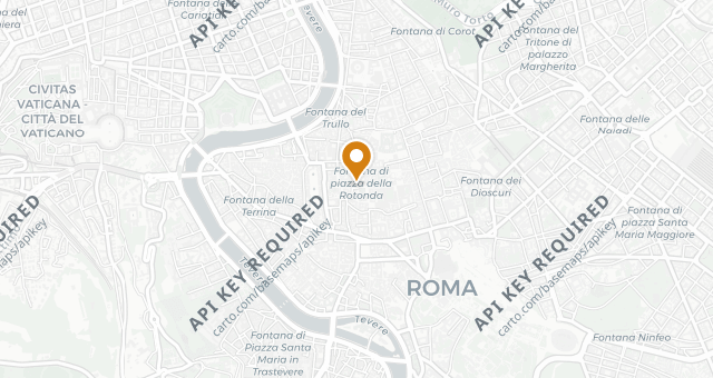 Map showing Armando al Pantheon