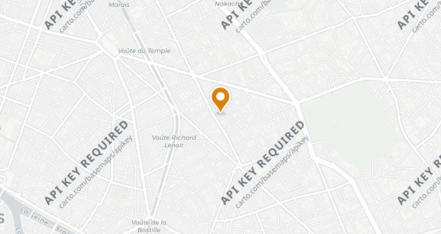 Map showing Fugazi