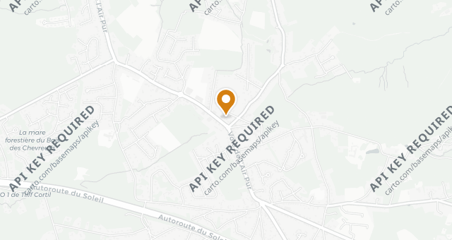 Map showing L'Atelier Cuisine
