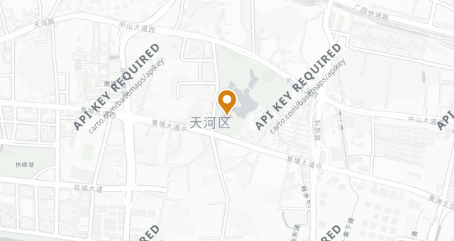 Map showing He Yuan (Tianhe)