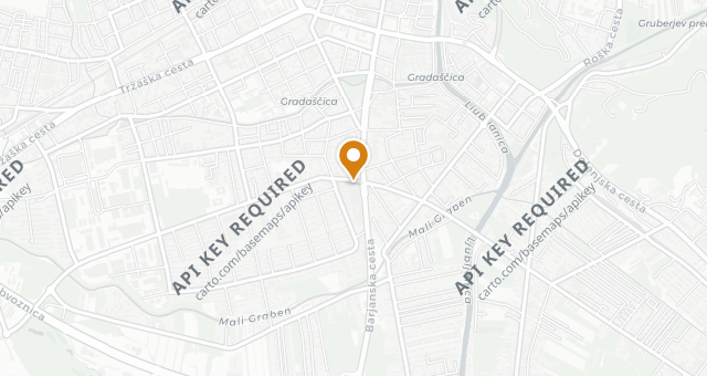 Map showing Restavracija Birdie