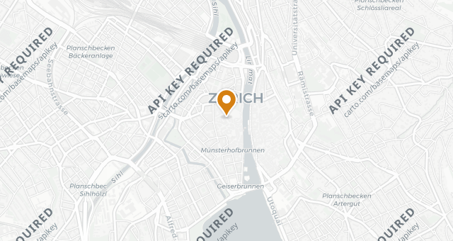 Map showing Widder Hotel