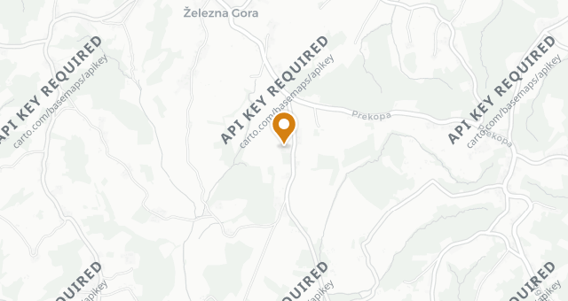 Map showing Terbotz