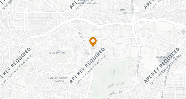 Map showing Cilantro