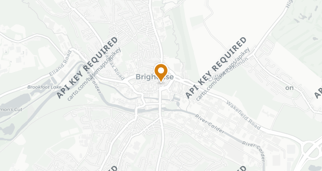 Map showing Brook’s