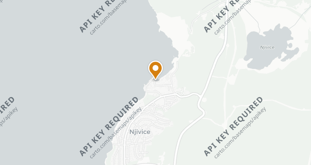 Map showing Rivica