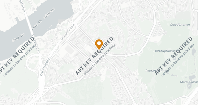 Map showing Luckans Fisk & Skaldjur