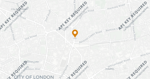 Map showing Brat