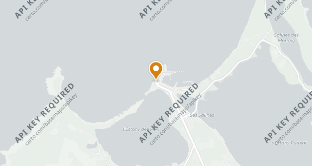Map showing Can Carlitos