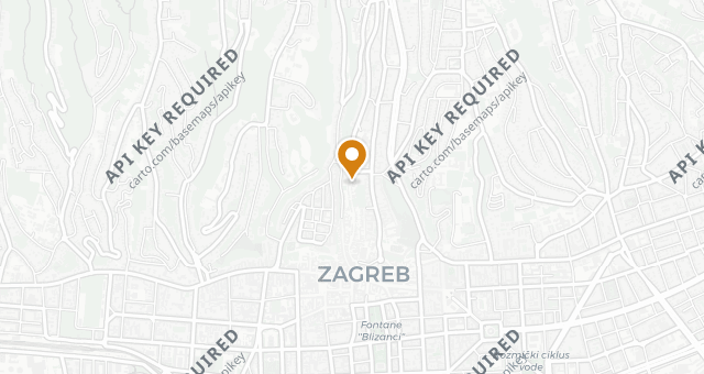 Map showing Bombay Grill