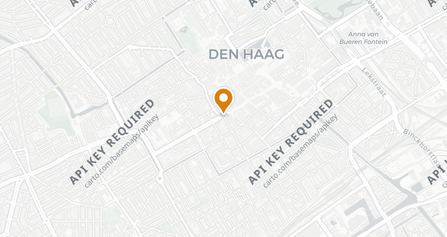 Map showing Café Brasserie Nationaal
