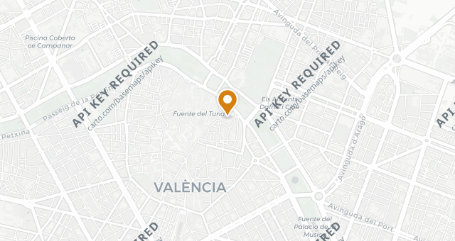 Map showing Xanglot Restaurant